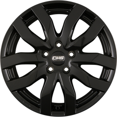 CMS C22 CBG Schwarz Glanz Alufelge 7.5x17 Zoll ET52 LK 5x108 ML63.4