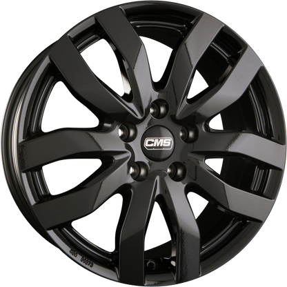 CMS C22 CBG Schwarz Glanz Alufelge 7.5x17 Zoll ET52 LK 5x108 ML63.4 – Bild 2