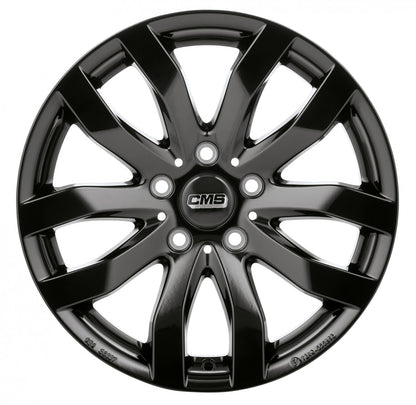 CMS C22 complete black glossy Alufelge – Bild 2