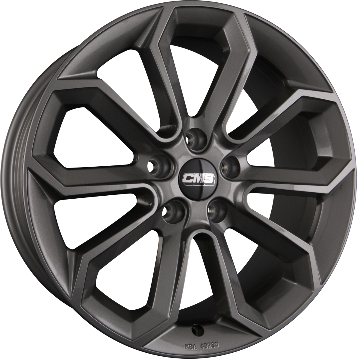 CMS C20 GG Titan Glanz Alufelge 8x19 Zoll ET50 LK 5x112 ML57.1 – Bild 2