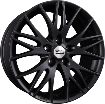 CMS C8 MB Schwarz-Matt Alufelge 9x19 Zoll ET35 LK 5x112 ML66.6 – Bild 2