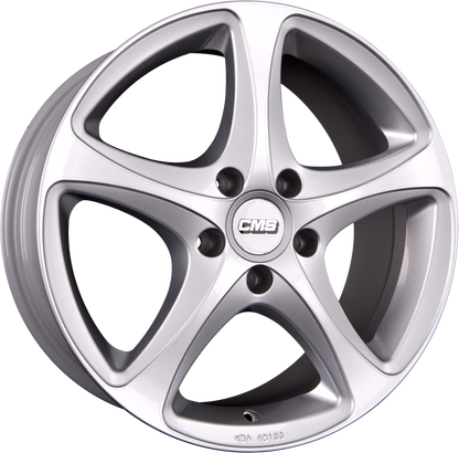 CMS C12 CS Silber Alufelge 8x18 Zoll ET55 LK 5x112 ML66.6 – Bild 2