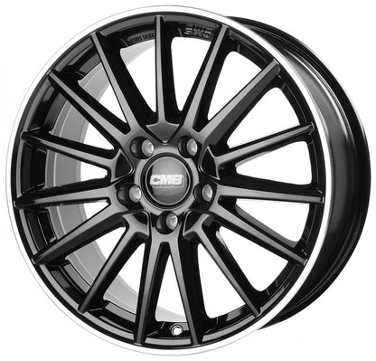 CMS C23 diamond rim black 8x18 ET31.1 - LK5/112 ML66.5