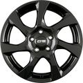 CMS C24 CBG Schwarz Glanz Alufelge 7x17 Zoll ET49 LK 5x112 ML57.1
