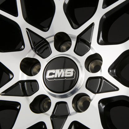 CMS C25 DB Diamant Schwarz Alufelge 7x17 Zoll ET40 LK 5x112 ML57.1 – Bild 5