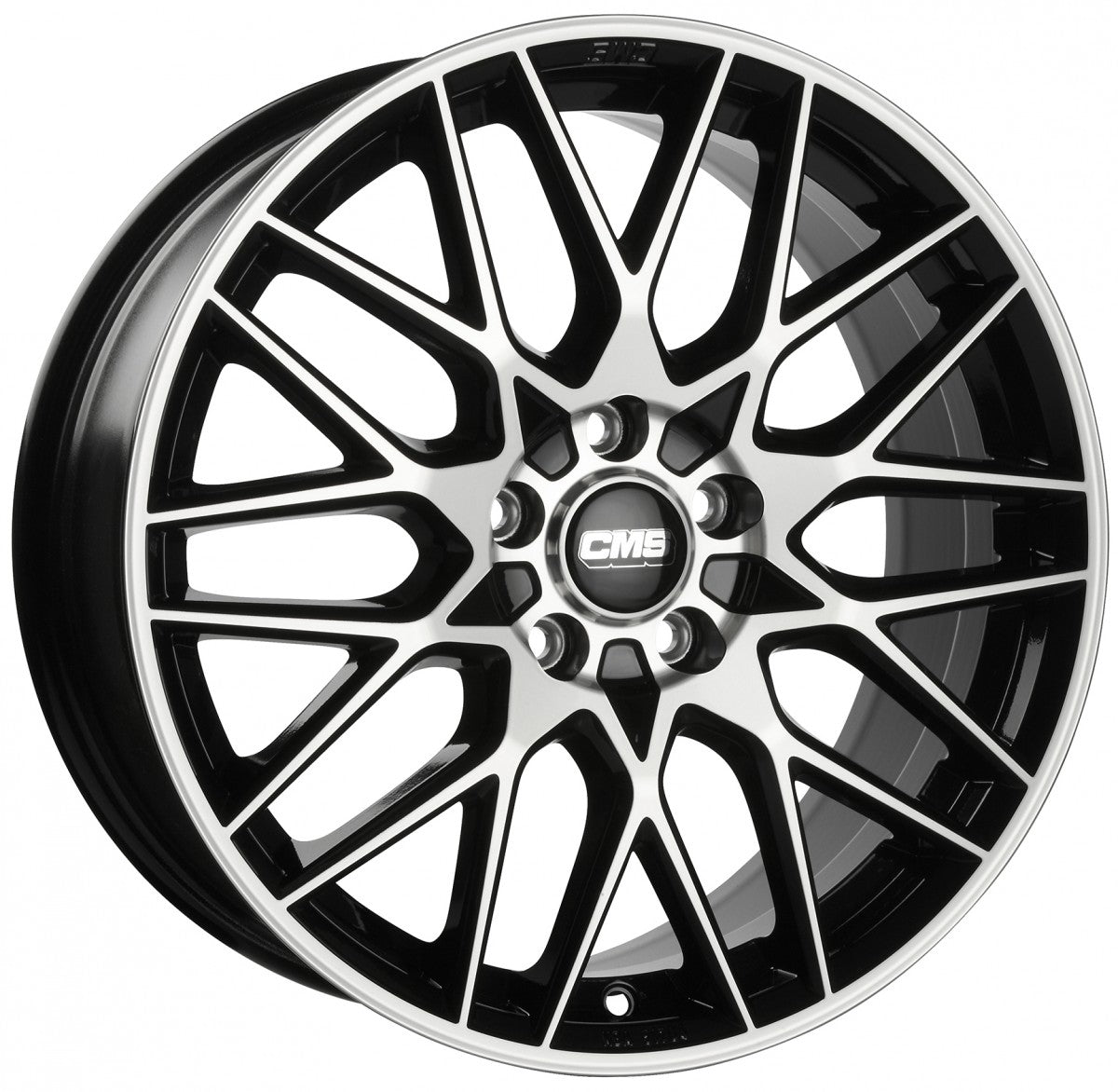 CMS C25 diamond black 7x17 ET40 - LK5/114.3 ML67.2
