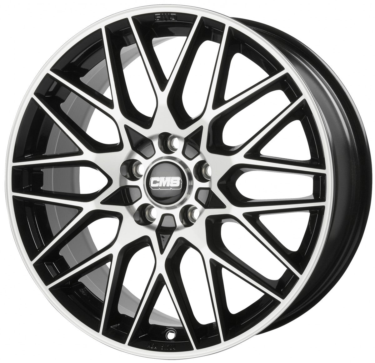 CMS C25 diamond black 7x17 ET40 - LK5/114.3 ML67.2