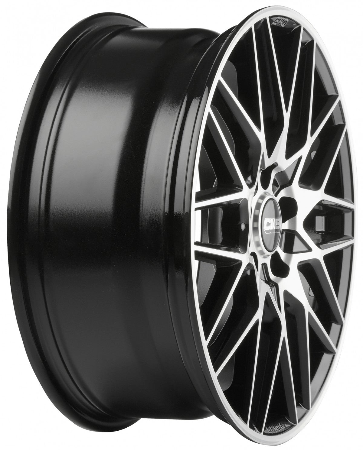 CMS C25 diamond black 7x17 ET40 - LK5/114.3 ML67.2