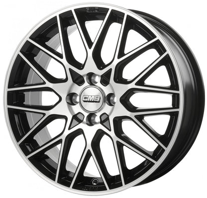 CMS C25 diamond black 7x17 ET40 - LK5/114.3 ML67.2
