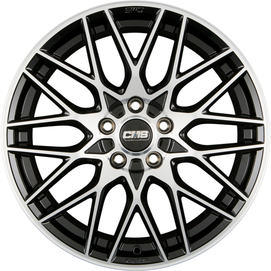 CMS C25 DB Diamant Schwarz Alufelge 7.5x18 Zoll ET47 LK 5x114.3 ML67.1
