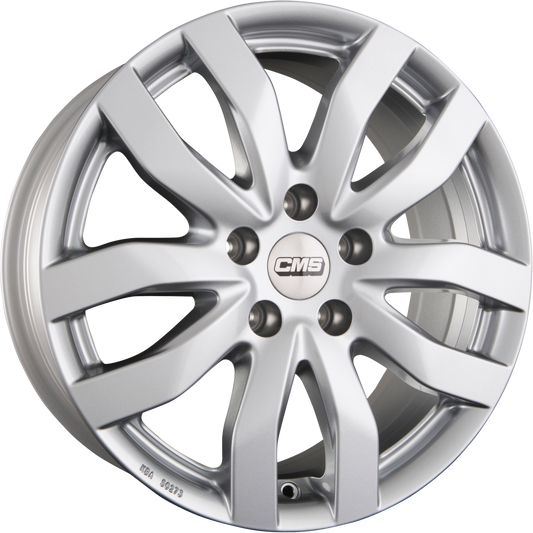 CMS C22 SR Racing Silber Alufelge 6.5x16 Zoll ET45 LK 5x100 ML57.1 – Bild 2