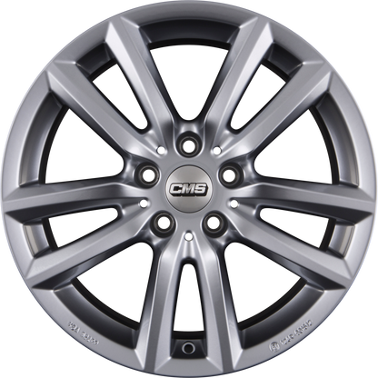 CMS C27 SR Racing Silber Alufelge 7.5x17 Zoll ET52 LK 5x112 ML66.6