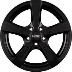 CMS V1 ECE CBG Schwarz Glanz Alufelge 6.5x16 Zoll ET33 LK 5x112 ML57.1