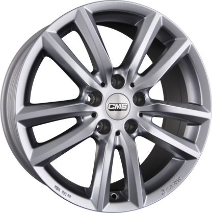 CMS C27 SR Racing Silber Alufelge 7x16 Zoll ET52 LK 5x112 ML66.6 – Bild 2