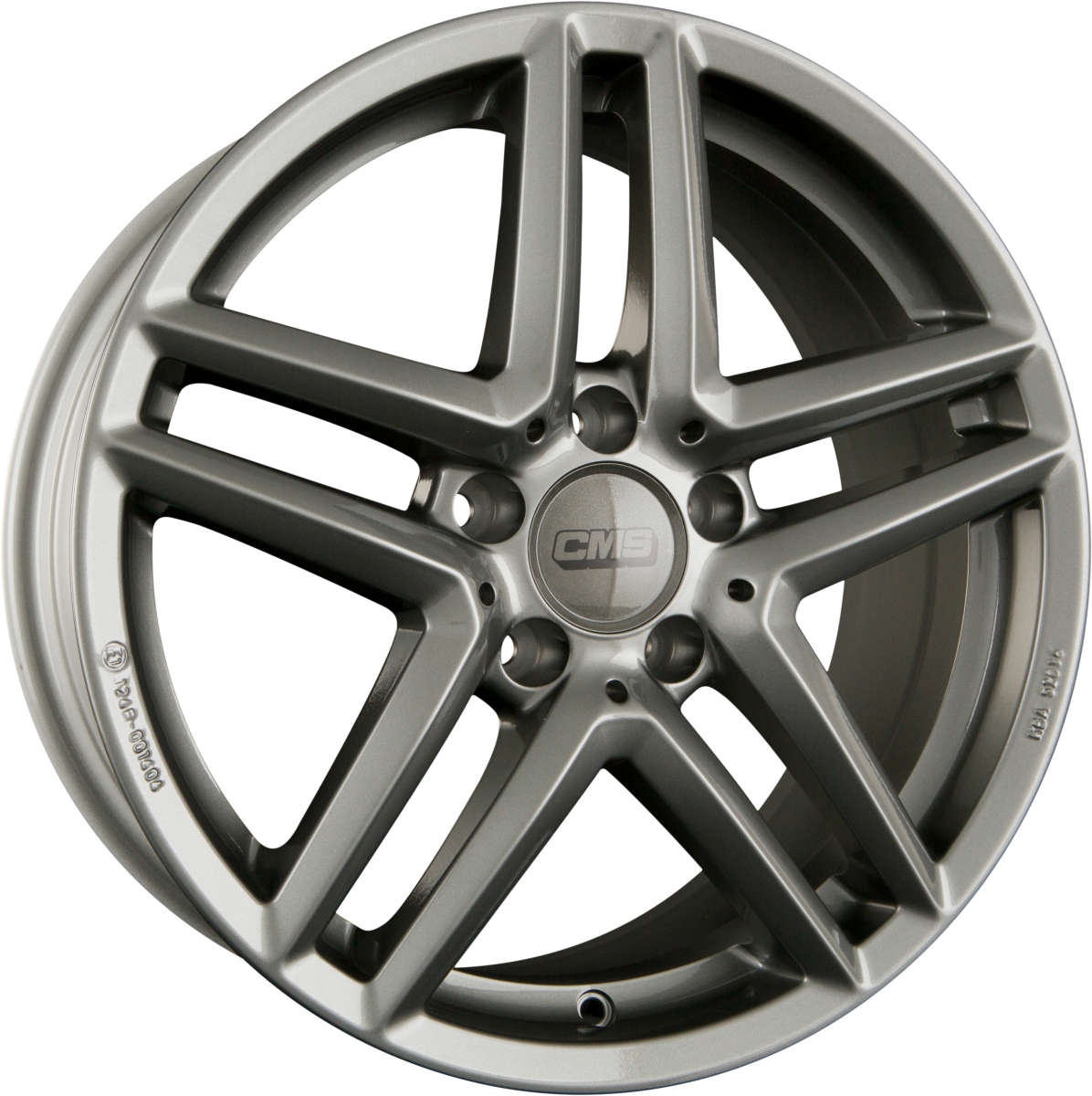 CMS C26 GG Titan Glanz Alufelge 8x19 Zoll ET48 LK 5x112 ML66.6 – Bild 2