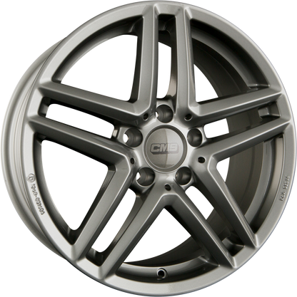 CMS C26 GG Titan Glanz Alufelge 8x19 Zoll ET48 LK 5x112 ML66.6 – Bild 2