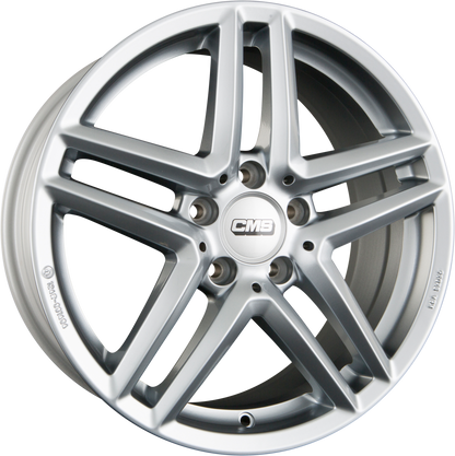 CMS C26 SR Racing Silber Alufelge 8x19 Zoll ET48 LK 5x112 ML66.6 – Bild 2