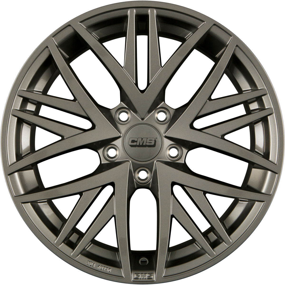 CMS B1 GG Titan Glanz Alufelge 8.5x20 Zoll ET30 LK 5x112 ML66.5
