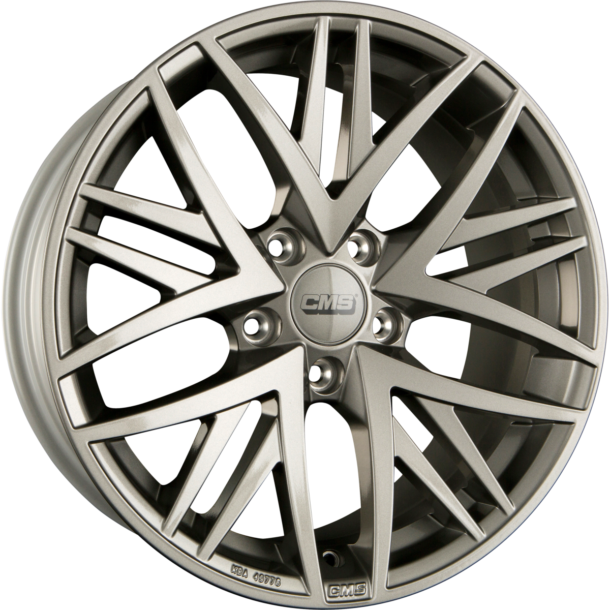 CMS B1 GG Titan Glanz Alufelge 8.5x20 Zoll ET30 LK 5x112 ML66.5 – Bild 2