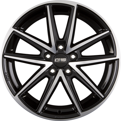CMS C30 DB Diamant Schwarz Glanz Alufelge 6.5x16 Zoll ET40 LK 5x114.3 ML66.1