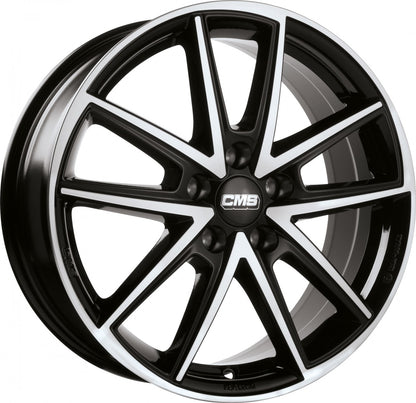 CMS C30 diamond black 7x17 ET51 - LK5/100 ML57.1