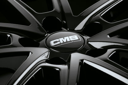 CMS C30 complete black gloss 7x17 ET45 - LK5/112 ML57.1
