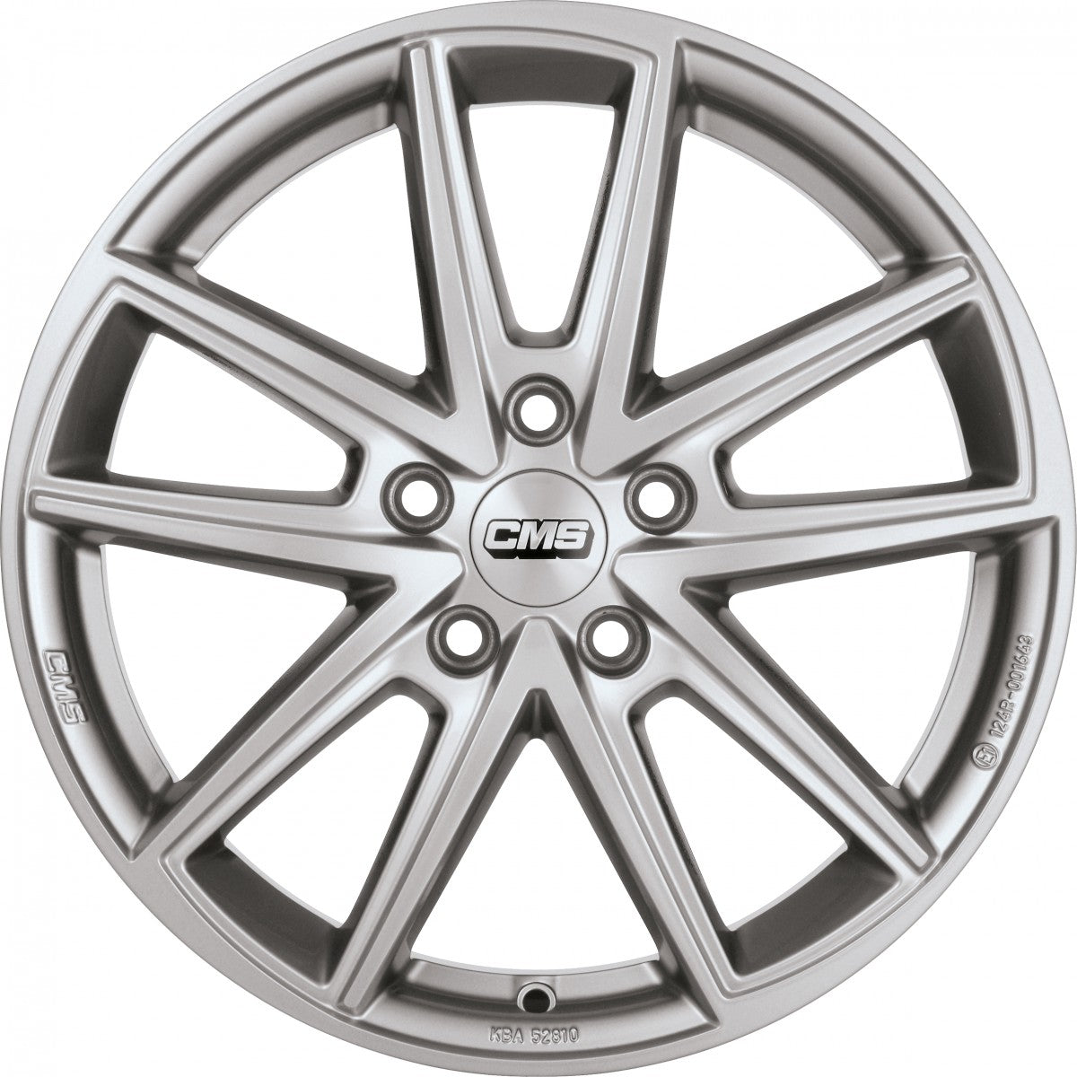 CMS C30 racing silver 8x18 ET45 - LK5/114.3 ML67.2