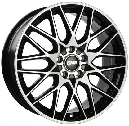CMS C25 diamond black 7x17 ET40 - LK5/100 ML57.1