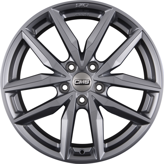 CMS C28 SR Racing Silber Alufelge 7x17 Zoll ET40 LK 5x112 ML57.1