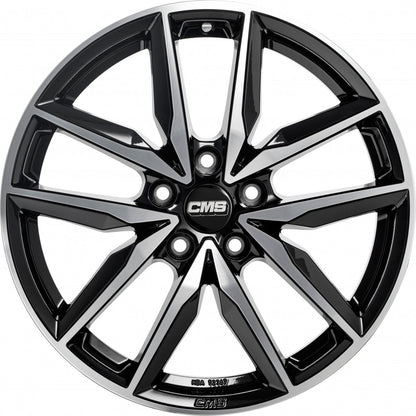 CMS C28 diamond black 7x17 ET49 - LK5/112 ML57.1