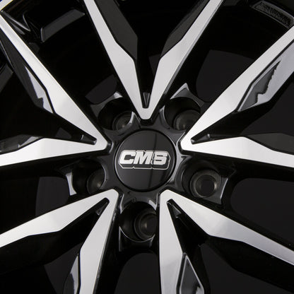 CMS C28 DB Diamant Schwarz Alufelge 7.5x18 Zoll ET47 LK 5x114.3 ML67.1 – Bild 5