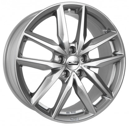 CMS C28 racing silver 7.5x19 ET51 - LK5/108 ML63.4