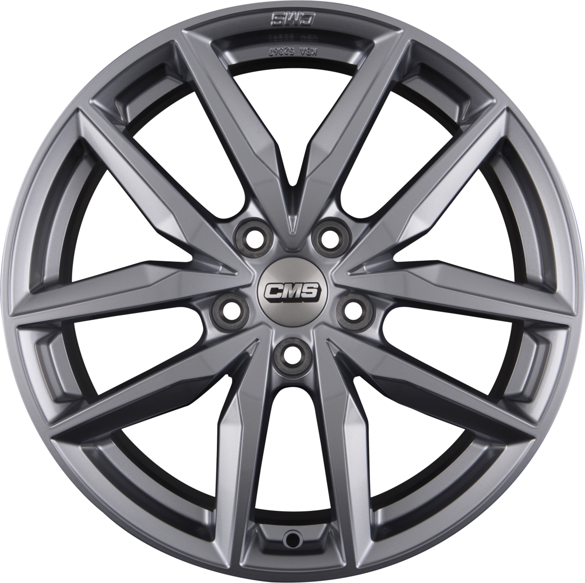 CMS C28 SR Racing Silber Alufelge 7.5x19 Zoll ET48 LK 5x112 ML66.6