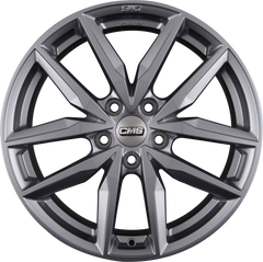 CMS C28 SR Racing Silber Alufelge 7.5x19 Zoll ET48 LK 5x112 ML66.6