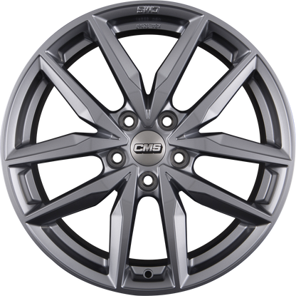 CMS C28 SR Racing Silber Alufelge 7.5x19 Zoll ET48 LK 5x112 ML66.6