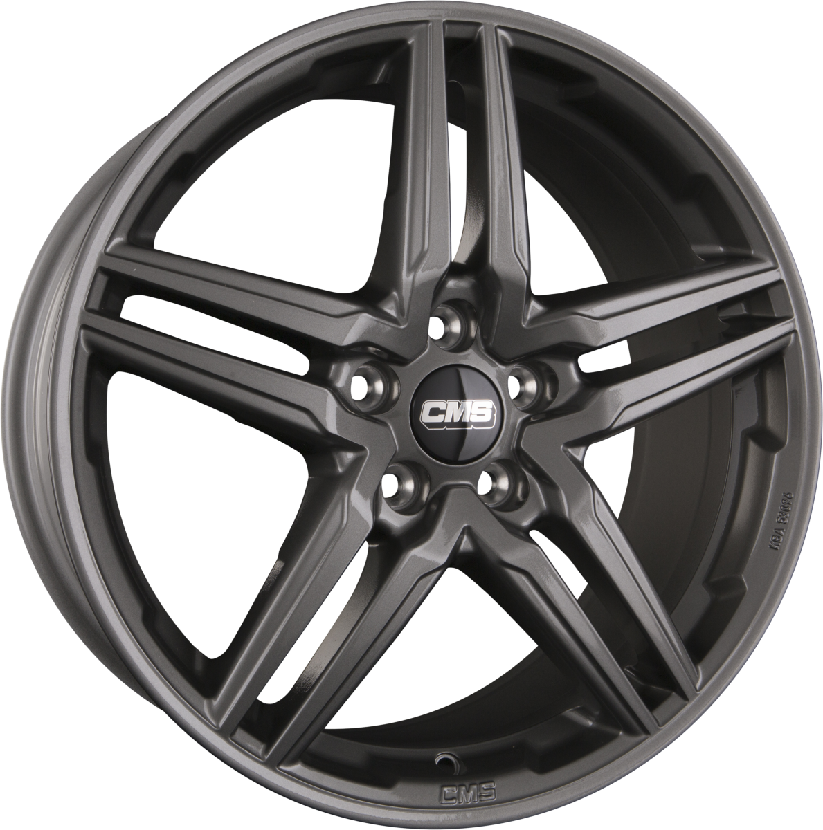 CMS C29 GG Titan Glanz Alufelge 7.5x17 Zoll ET54 LK 5x112 ML66.6 – Bild 2