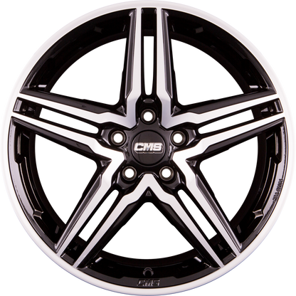 CMS C29 DB Diamant Schwarz Glanz Alufelge 8x18 Zoll ET48 LK 5x112 ML66.6