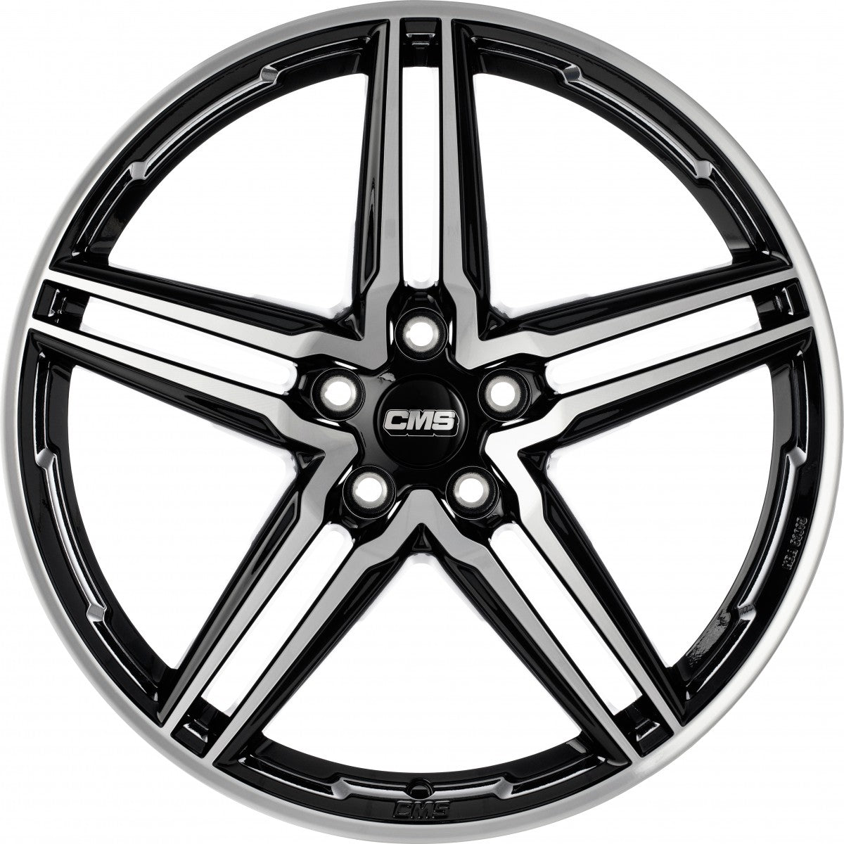 CMS C29 diamond black gloss 8.5x20 ET20 - LK5/112 ML66.5