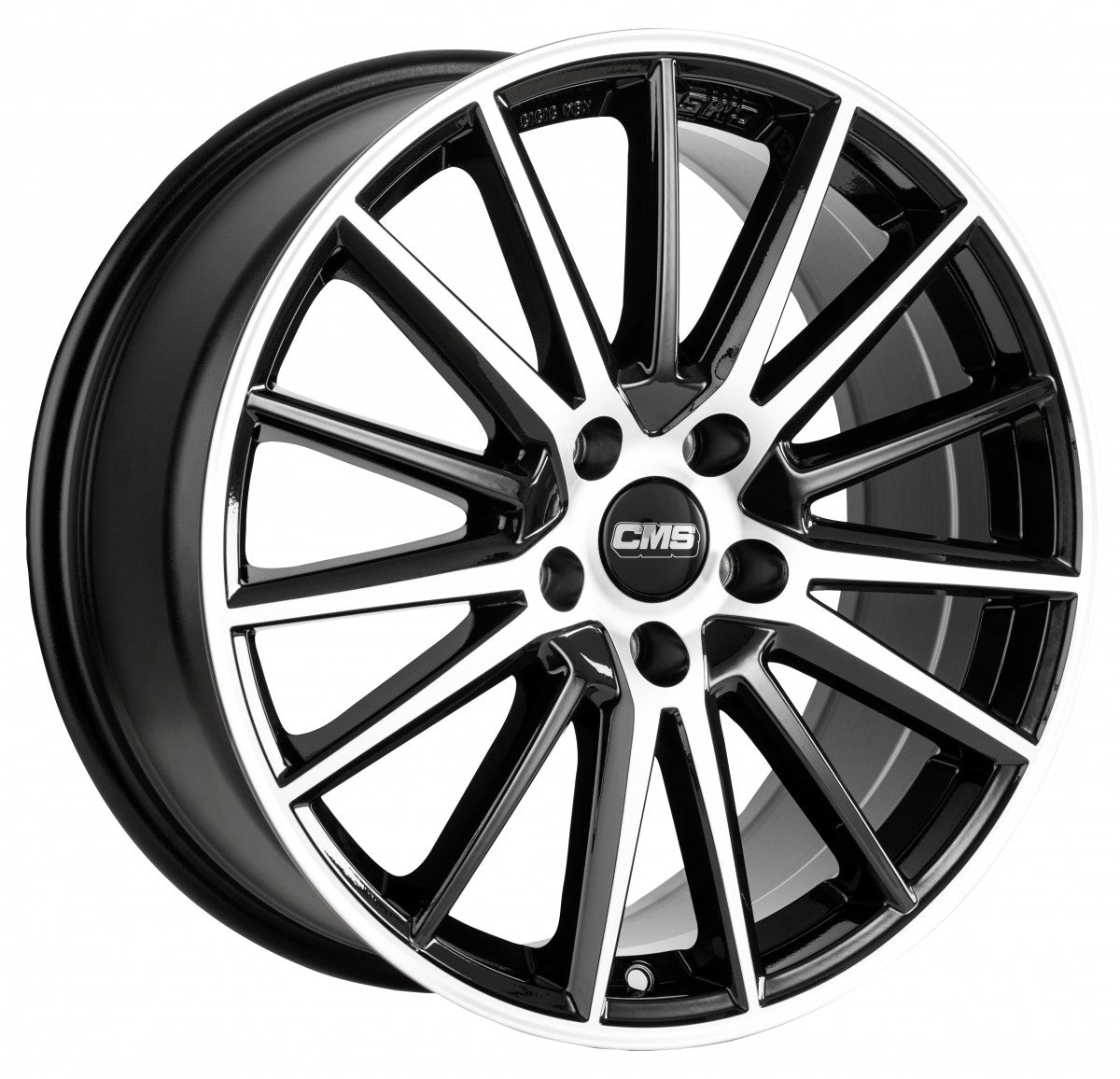 CMS C23 diamond black gloss 8x20 ET27.1 - LK5/112 ML66.5
