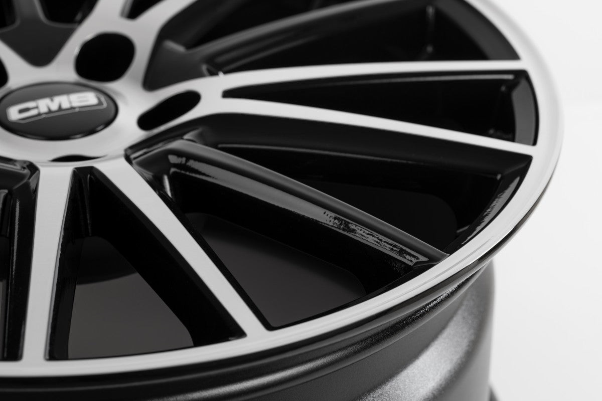 CMS C23 diamond black gloss 8x20 ET27.1 - LK5/112 ML66.5