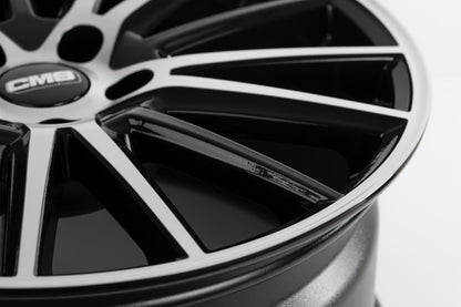 CMS C23 diamond black gloss 8x20 ET27.1 - LK5/112 ML66.5