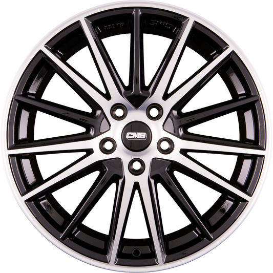 CMS C23 DB Diamant Schwarz Alufelge 8x20 Zoll ET33 LK 5x112 ML66.6