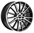 CMS C23 diamond black gloss Alufelge 8x20 Zoll ET48 LK 5x114.3 ML67.2