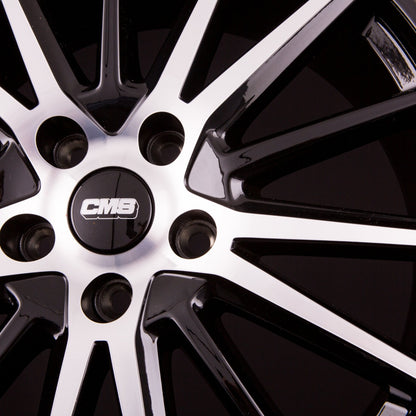 CMS C23 DB Diamant Schwarz Alufelge 8x19 Zoll ET45 LK 5x114.3 ML67.2 – Bild 4
