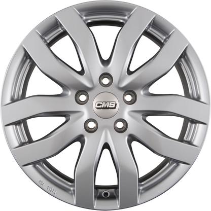 CMS C22 SR Racing Silber Alufelge 7.5x17 Zoll ET51 LK 5x112 ML57.1