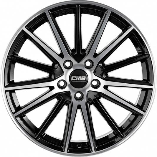 CMS C23 diamond black gloss 8x19 ET50 - LK5/112 ML57.1