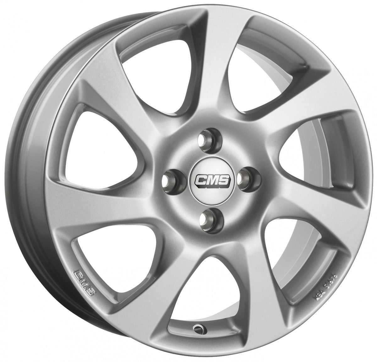 CMS C24 silver 7x17 ET37 - LK4/100 ML67.2