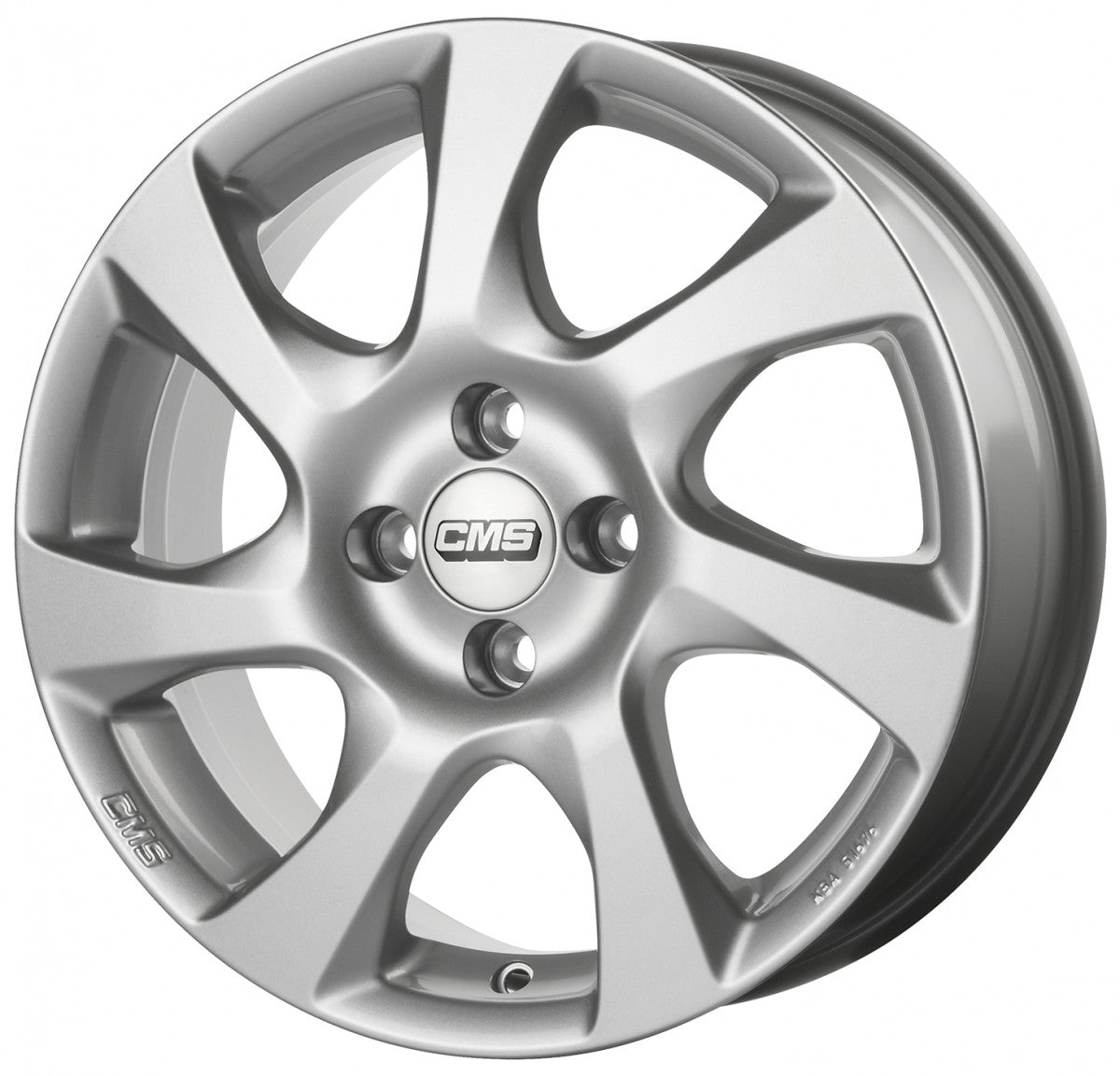 CMS C24 silver 7x17 ET37 - LK4/100 ML67.2