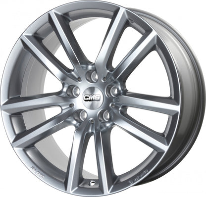CMS C27 racing silver 7x17 ET50 - LK5/108 ML63.4