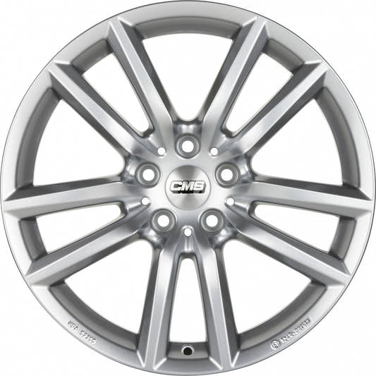 CMS C27 racing silver 7x17 ET42 - LK5/108 ML65.1